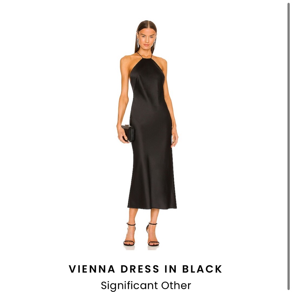 Black Halter Dress